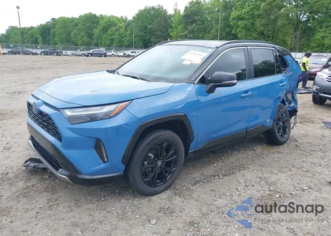 2022 Toyota Rav4 Hybrid Xse из США, поврежденный, VIN 2T3E6RFV6NW032773